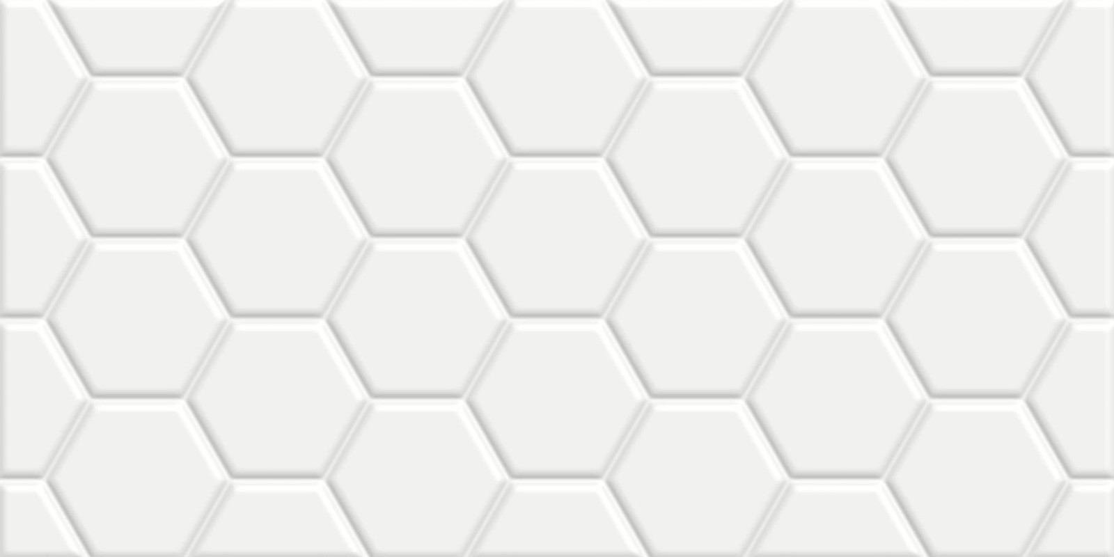 Edelweiss Hexagon White WT36EDW15 Плитка настенная 300*600*9