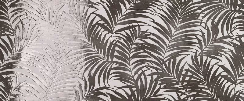 Плитка fQDG Milano Mood Tropical Bianco e Nero RT 50x120