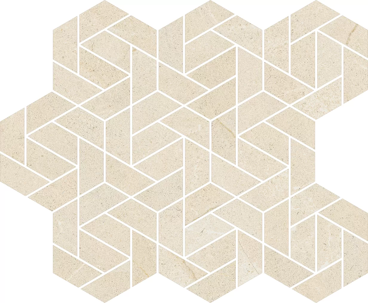 Мозаика 620110000154 Metropolis Desert Beige Mosaico Icon 28.6x34.7