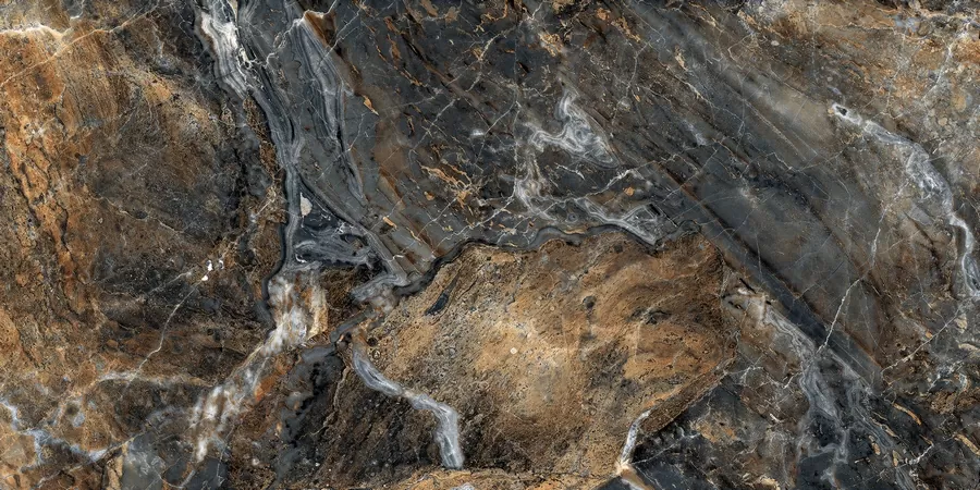 Керамогранит N20442 Nebula Dark Blue Polished 80x160