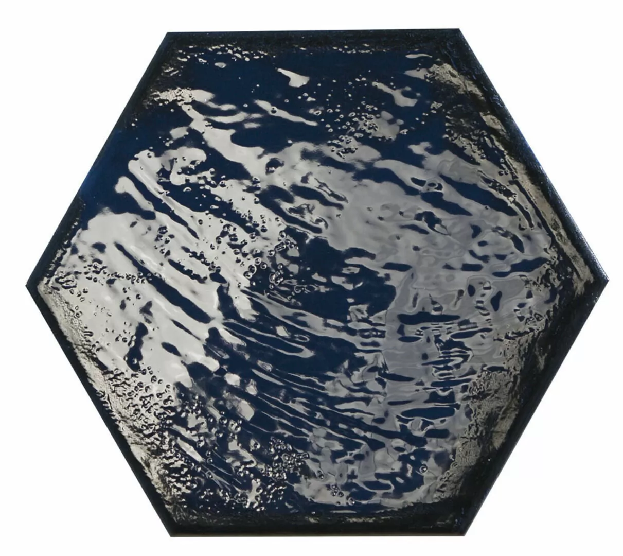 Керамогранит Rain Blue Hex 19.8x22.8