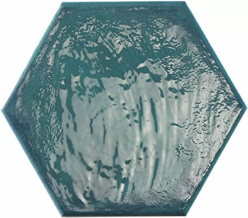 Керамогранит Rain Aquamarine Hex 19.8x22.8