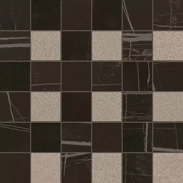 Мозаика MK.TREX 30 3MIX Black 30x30