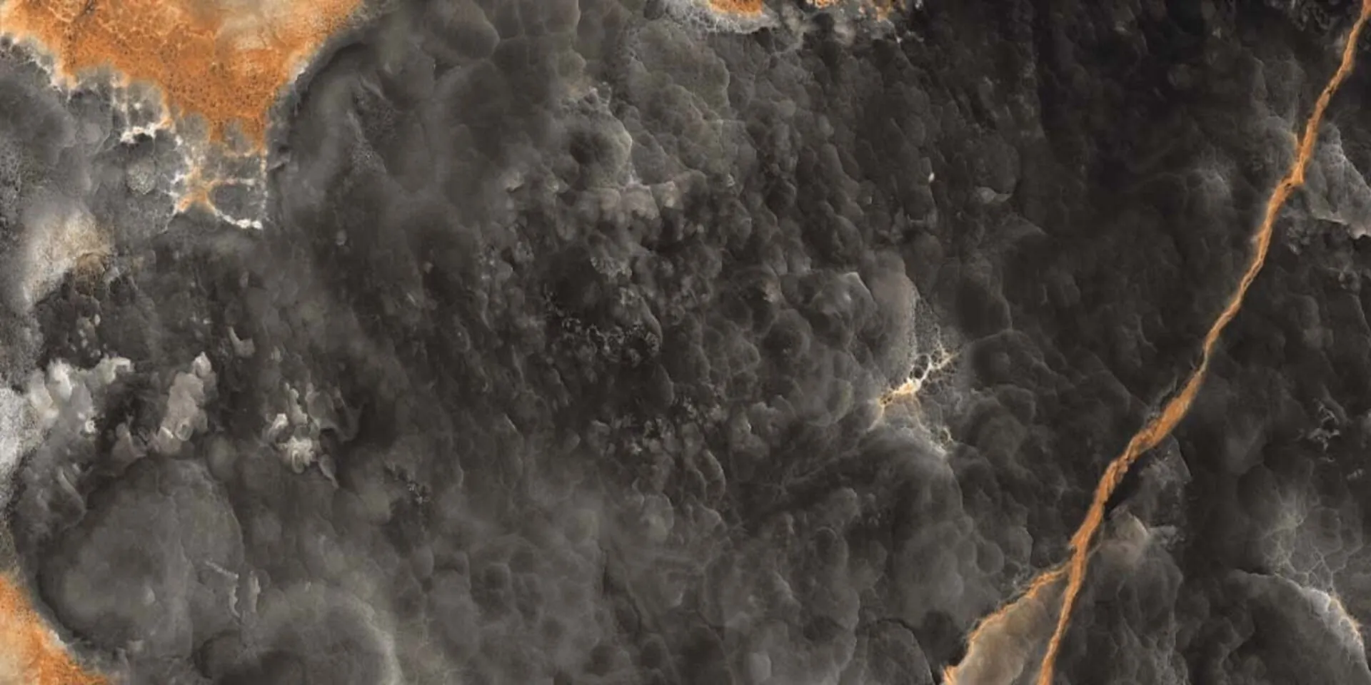 Керамогранит Volcanic Nero Shiny Sugar 60x120