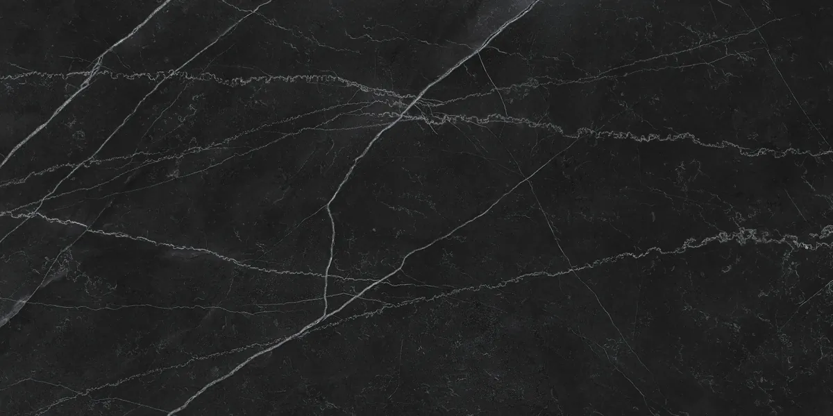 Керамогранит LP6012G0201R Opera Nero чёрный матовый 59,5х119,1