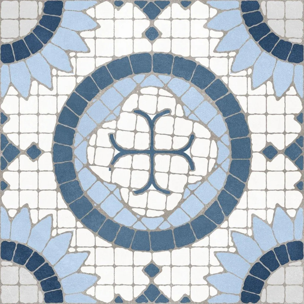 Керамогранит Monotone Denim Decor Matt 20x20