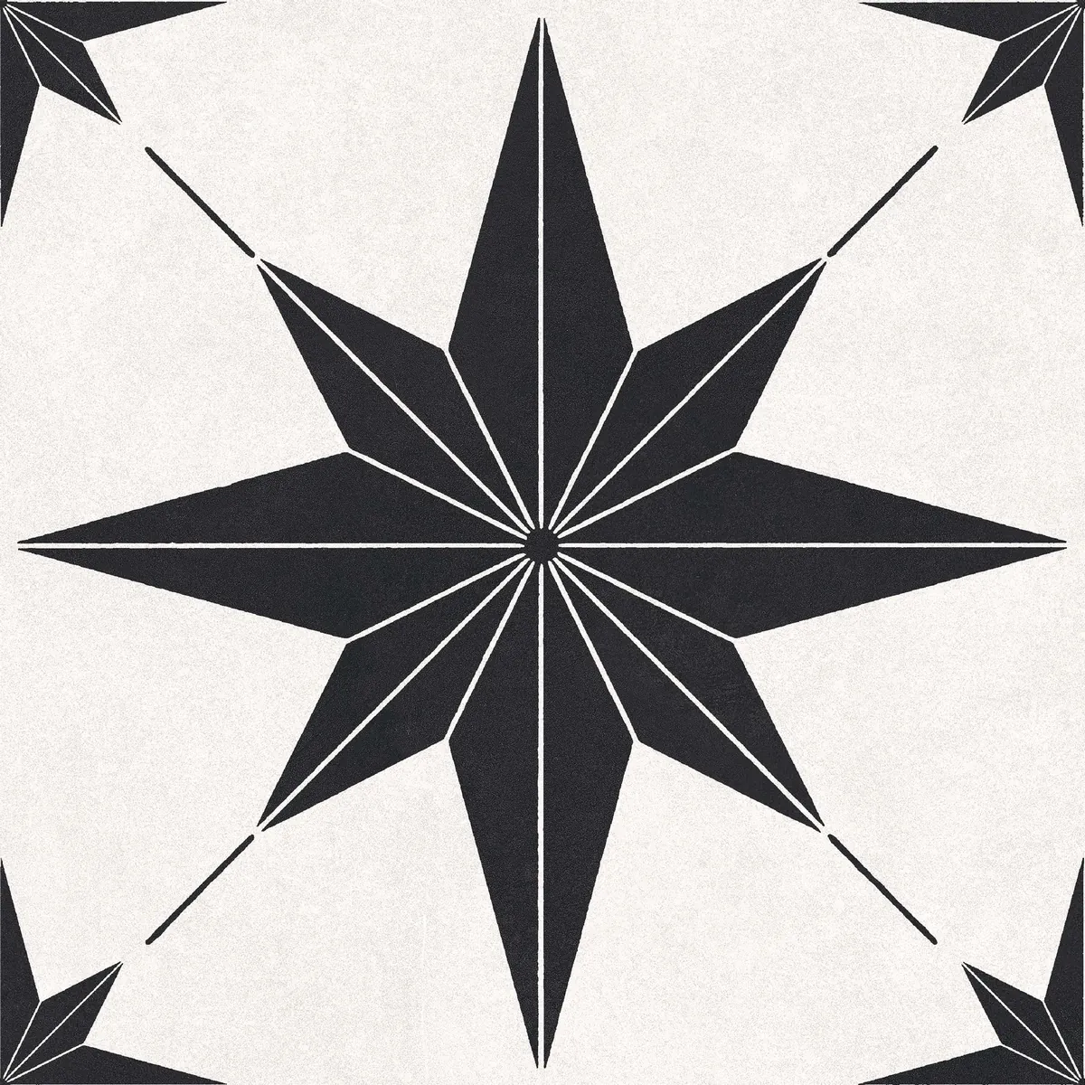 Керамогранит Levels White Decor 1025 20x20