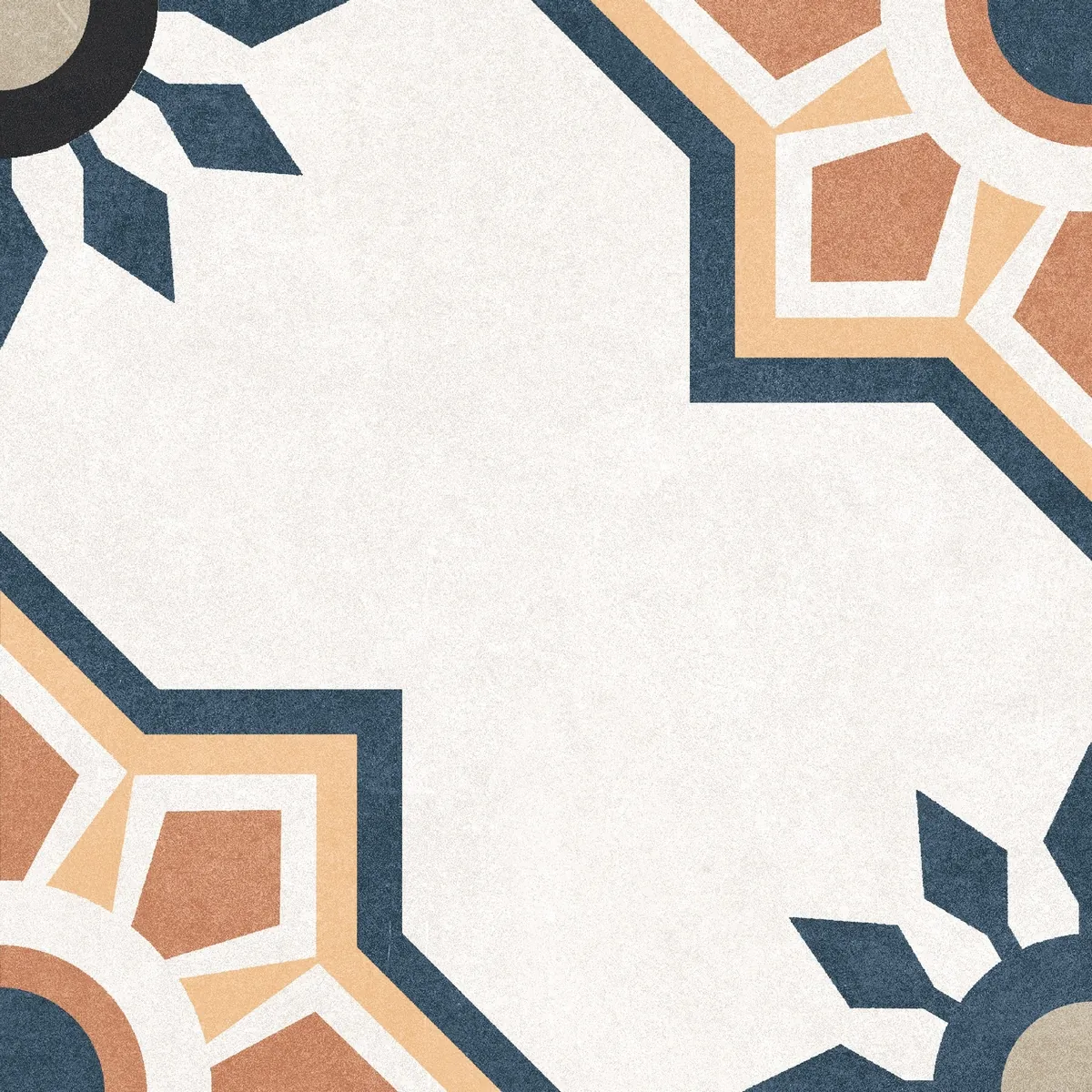Керамогранит Levels White Decor 1019 20x20
