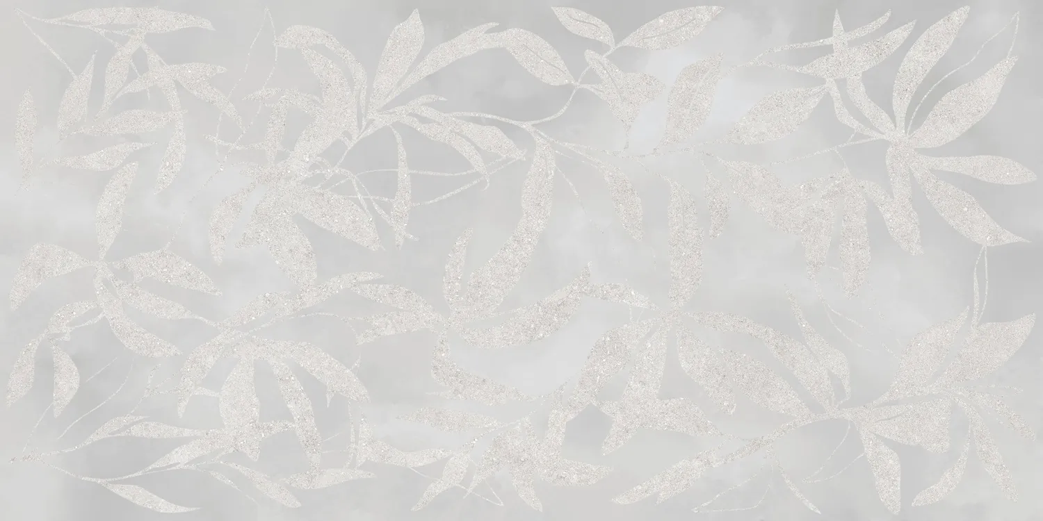 Керамогранит K958008R0001VTER ArtWall Цветы Серый Матовый Ректификат 60x120