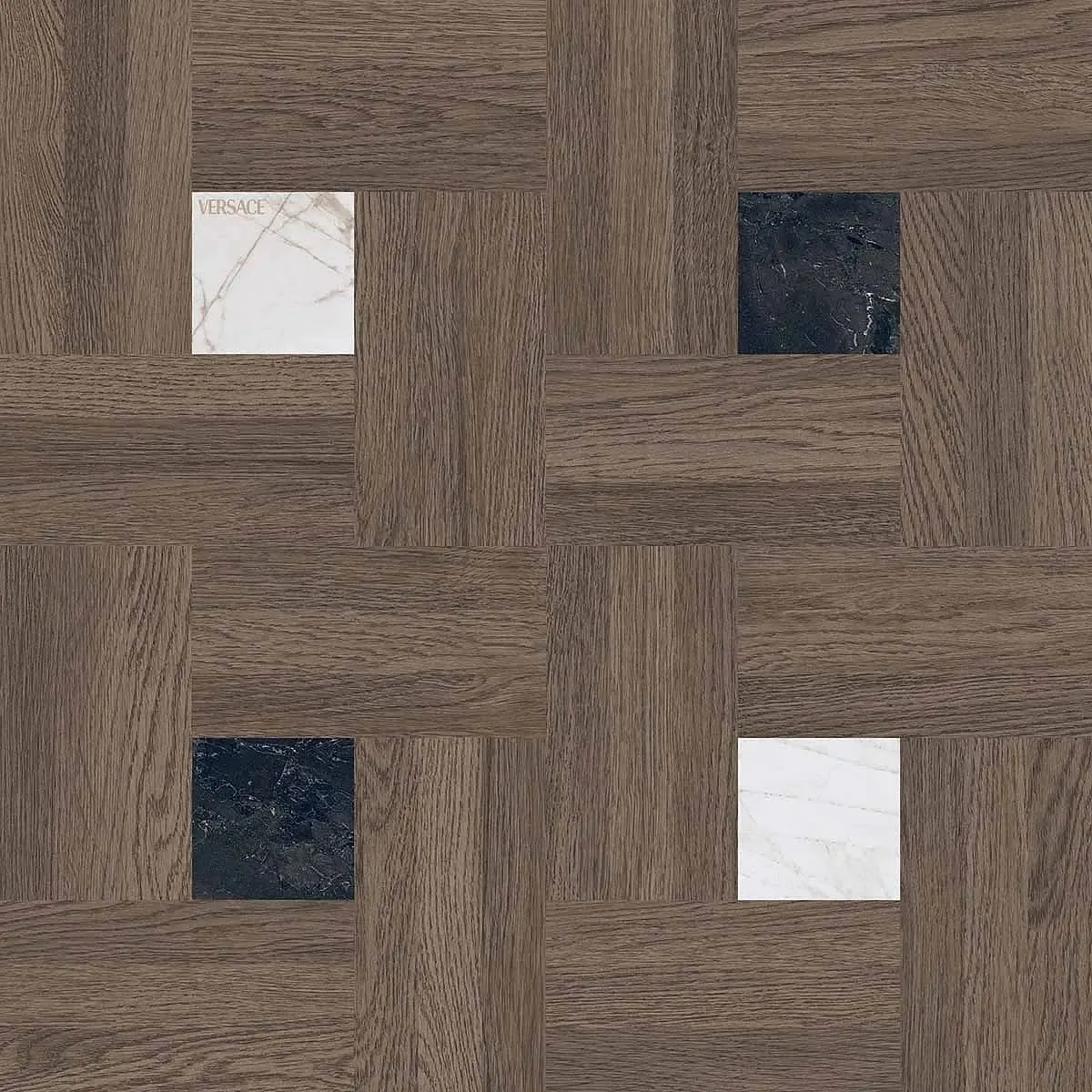 Керамогранит PF60020119 Leatherwood Chesterfield Ebony Nat 3D Rett 8.5mm 60x60