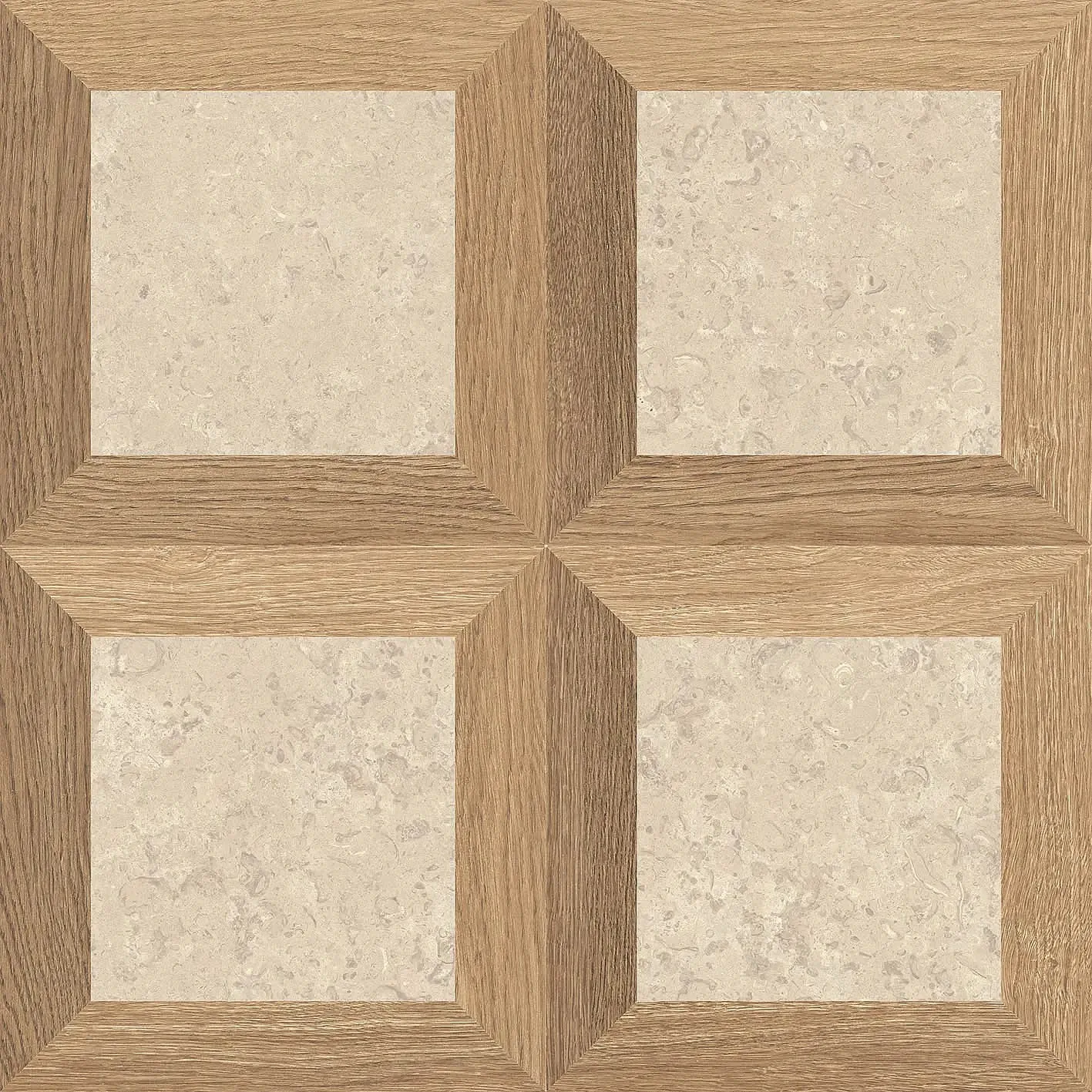Керамогранит PF60017069 V Stone Frame Beige Nat Rett 8.5mm 60x60