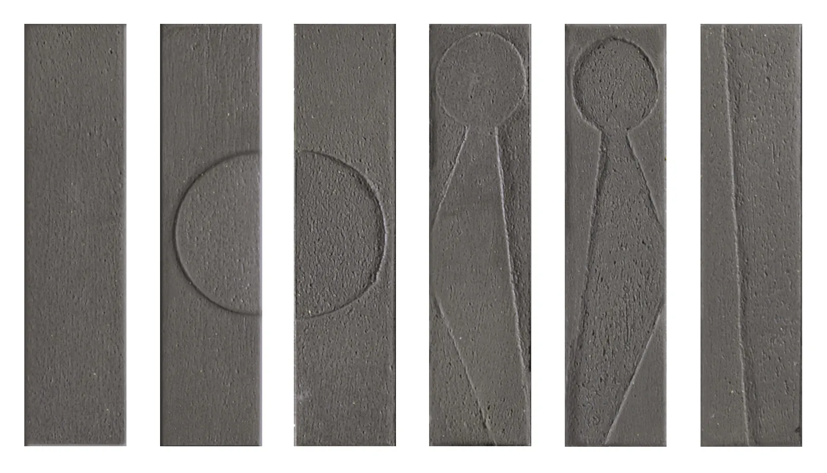 Керамогранит 118625 Koine Alphabet Lava 4,5x18,6