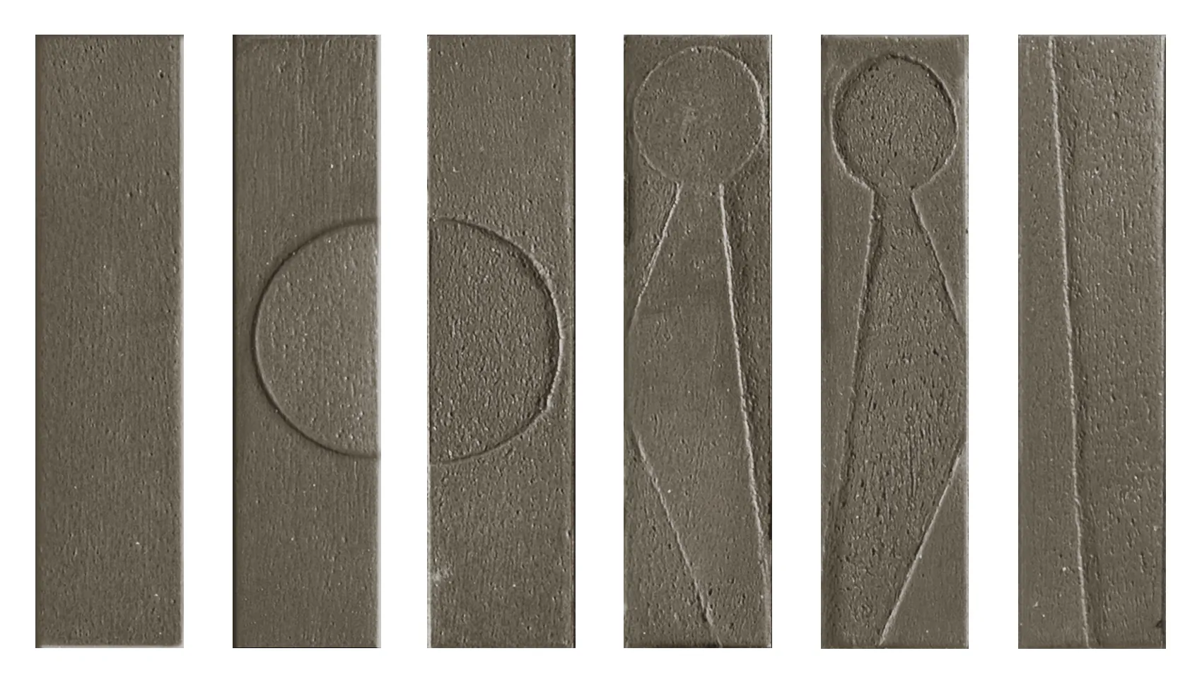Керамогранит 118624 Koine Alphabet Terra 4,5x18,6