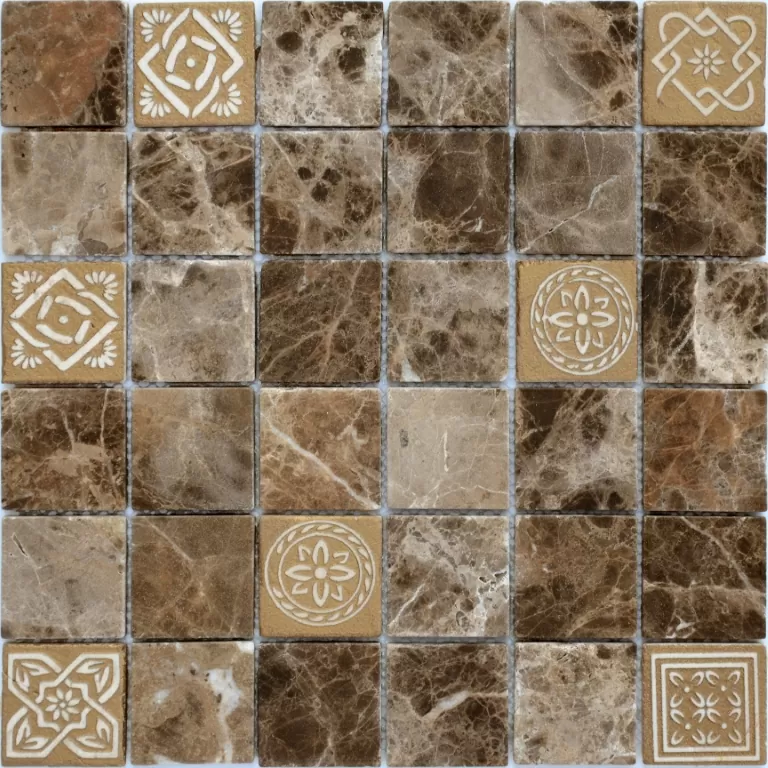 Мозаика Art Emperador dark MAT 48x48x8 300x300x8