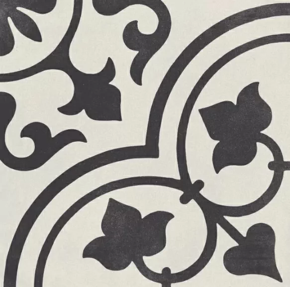 Керамогранит 23286 CUBAN WHITE ORNATE/22,3 22.3x22.3