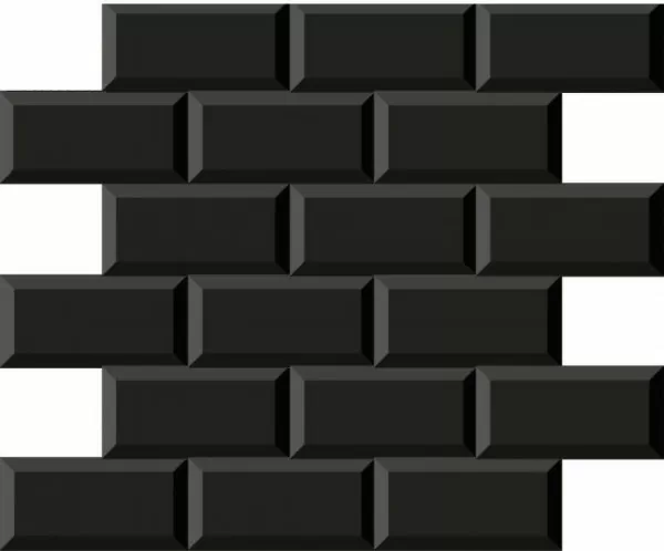 Плитка 187843 Mosaico Minimetro Negro 29,1x29,6