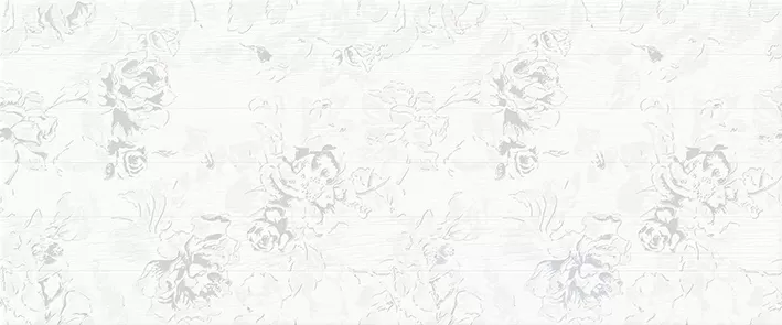 Плитка Декор Bianca white 01 25х60