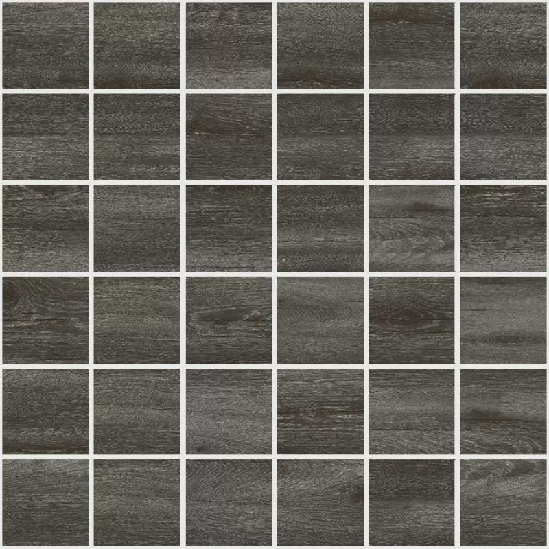 Мозаика Мозаика Timber чёрный 30х30