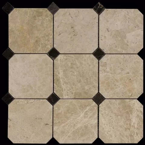 Мозаика 7M036+7M076-BP мозаика Мрамор 100x100 305х305