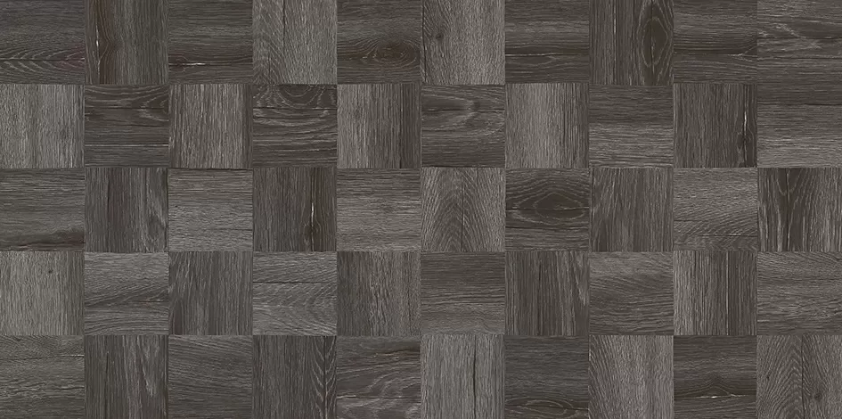 Керамогранит Timber чёрный мозаика 30х60
