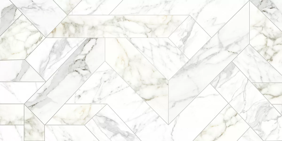 Керамогранит 118713 OUTLINE WHITE LEVIGATO+RETTIFICATO 60x120