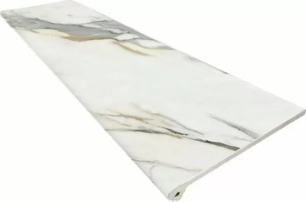 Ступени A036805 Peldano Fior. C1 Calacatta Borghini 33х120