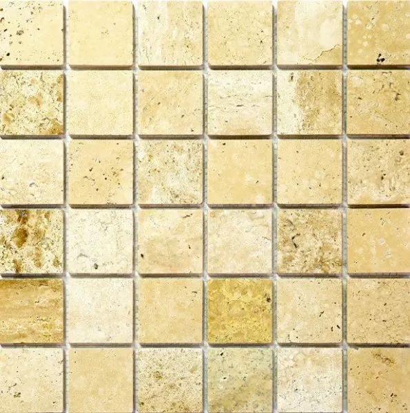 Мозаика 7M090-48P (Travertine) 48х48 305х305