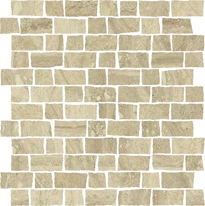 Мозаика 620110000145 Шарм Эдванс Травертино Мозаика Роу Пат. 30x30