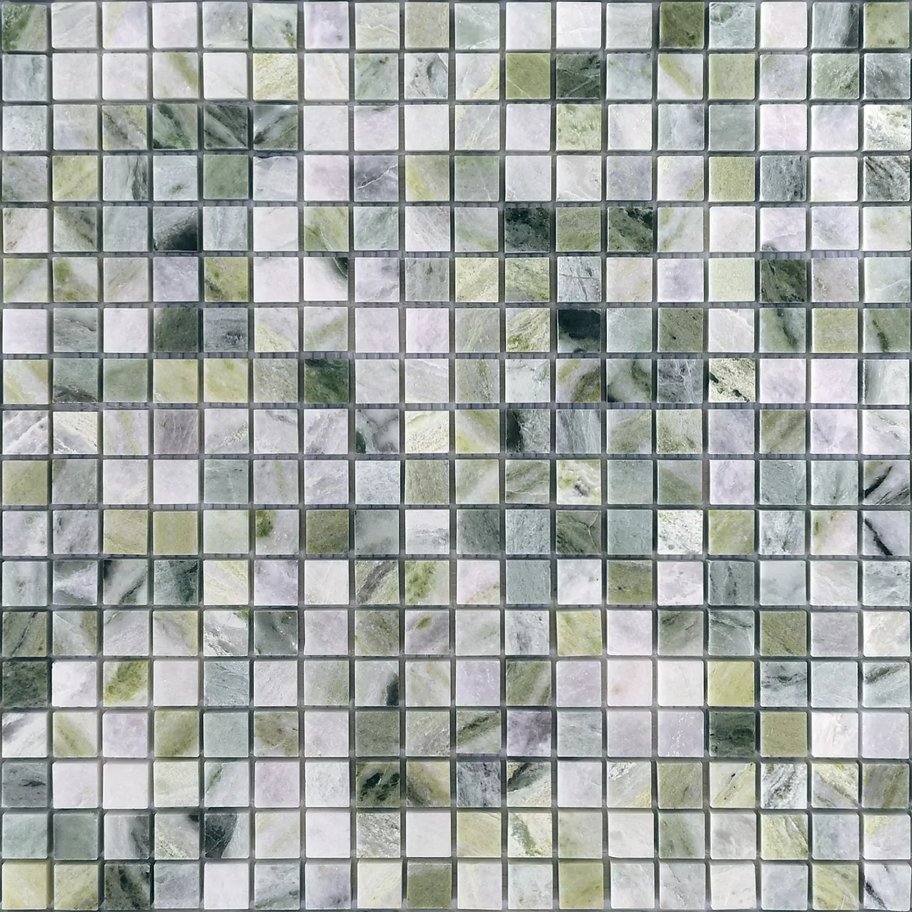Мозаика Onice Verde oliva POL 15x15x7 30.5x30.5