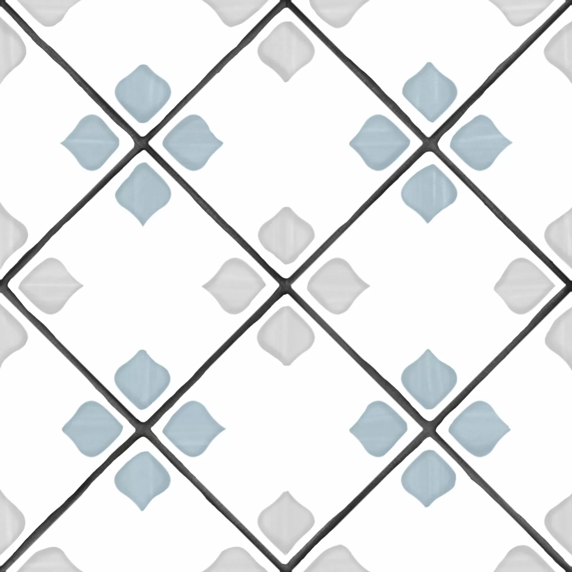 Керамогранит 31083 TANGER SILVER RHOMB R9 12.3x12.3