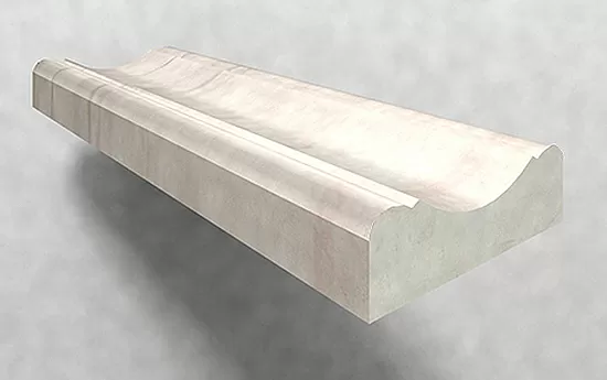 Керамогранит PJG-YXXT001-AEBS 01 Molding Diana White 120x10