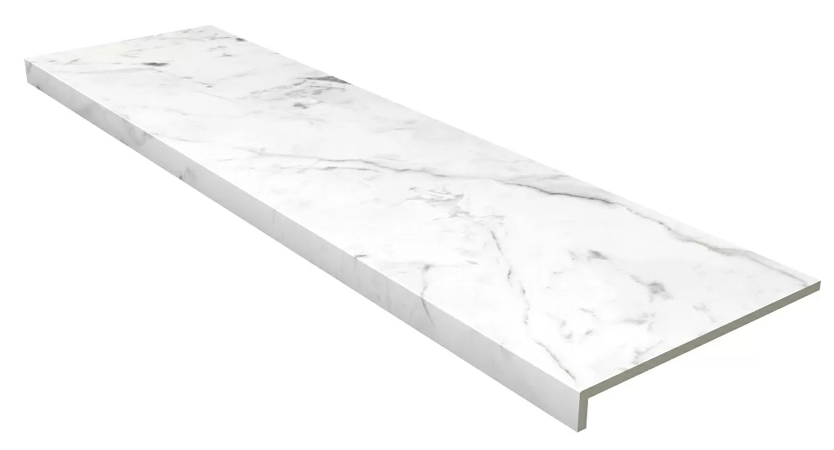 Ступени Ступень фронтальная Marble Anti-Slip Rect. Carrara Blanco 31,5*119,7