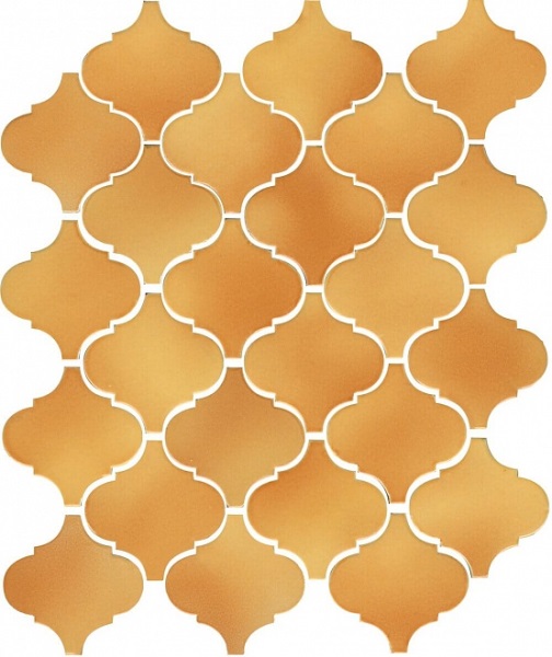 Плитка 65009 Арабески Майолика желтый 26x30