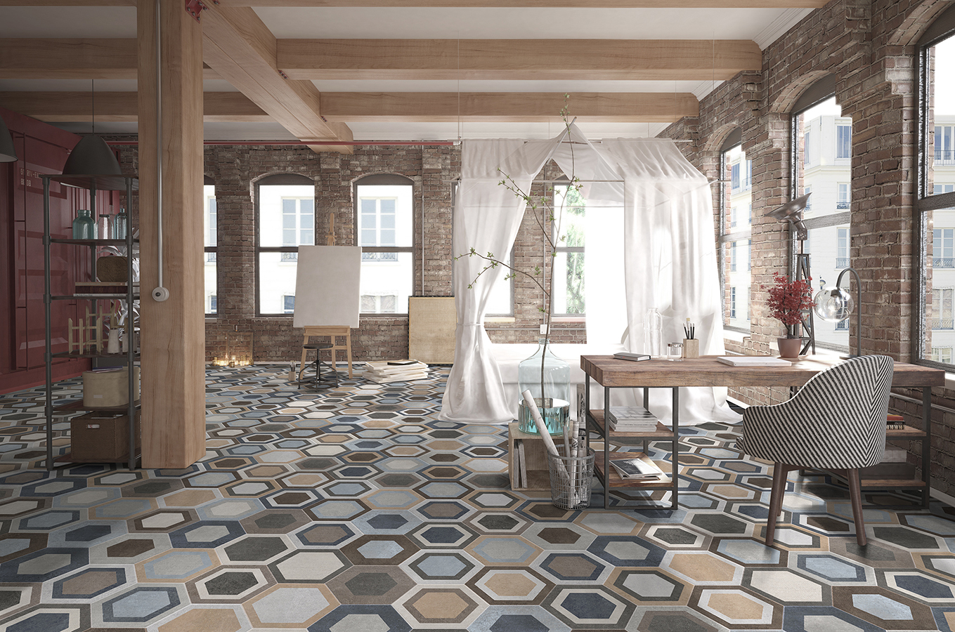 Коллекция Tripoli Hexa — ITT Ceramic