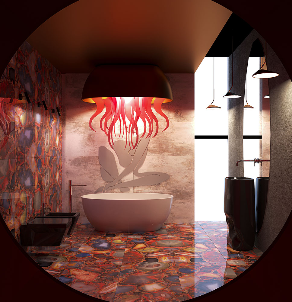 Коллекция GALAXY Red 60x60 — ITC
