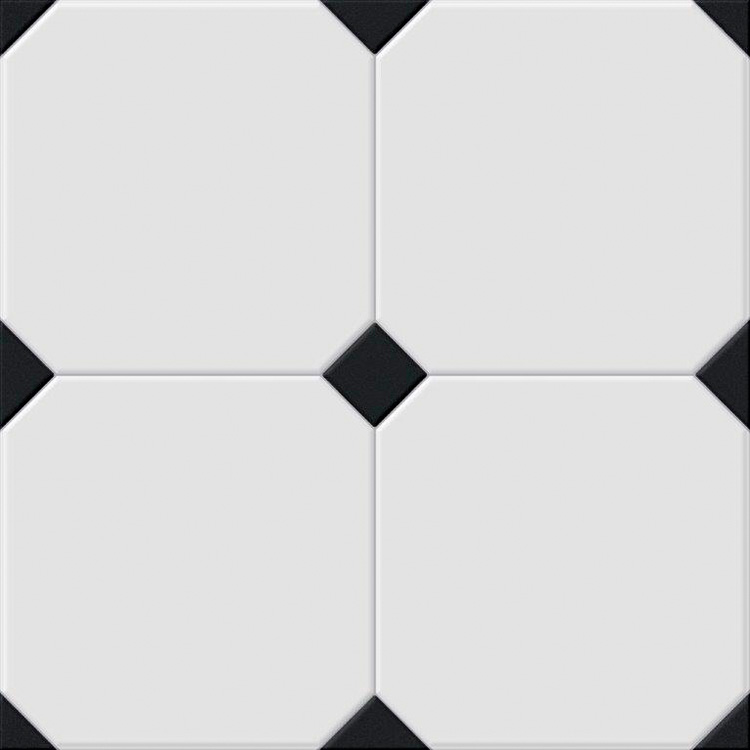 Керамогранит BETERA Black-White Satin 33,3x33,3