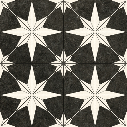 Керамогранит STAR Black Pre.(Navarti) 45x45