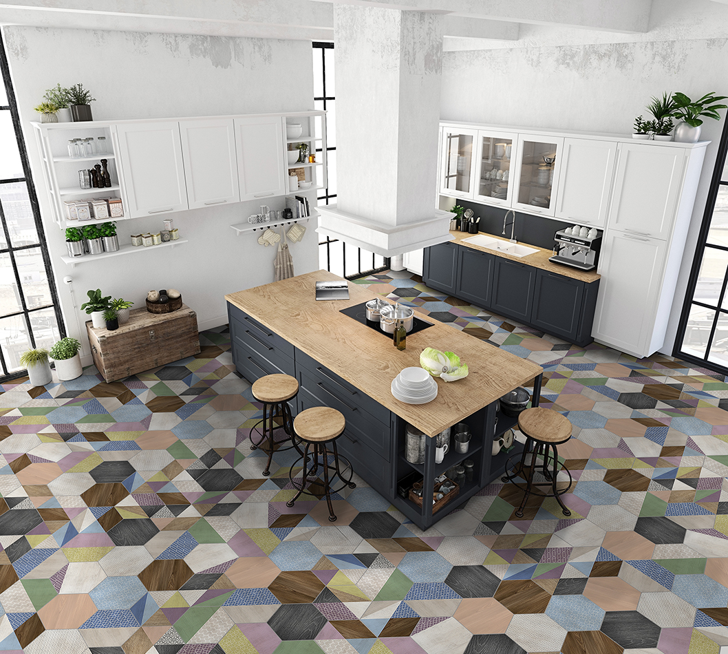 Коллекция Art Deco Hexa — ITT Ceramic