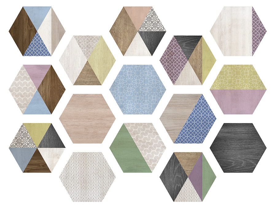 Плитка Art Deco Hexa 23,2x26,7