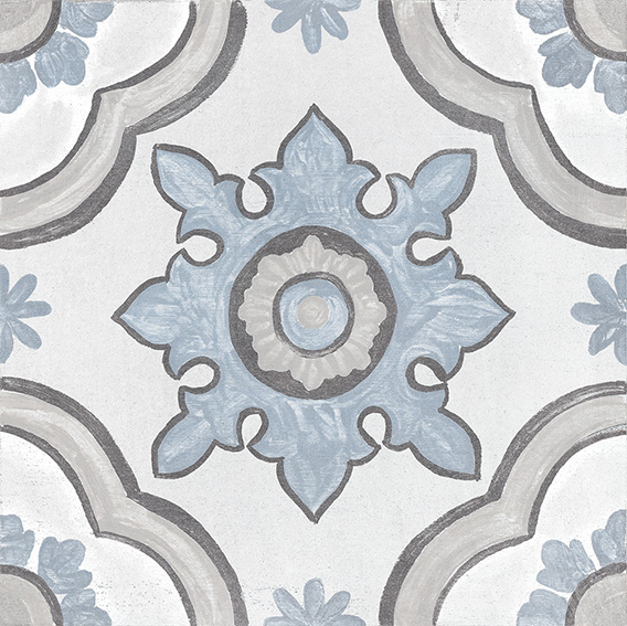 Плитка Adobe Basma Decor White Mate 20x20