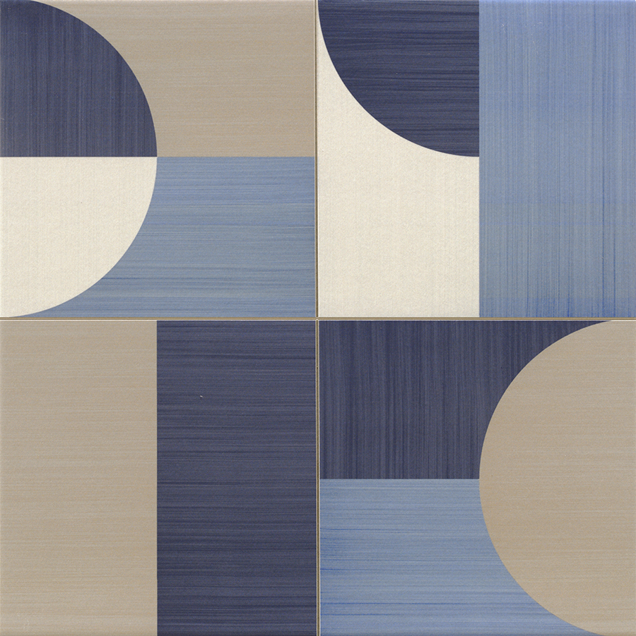 Плитка Moon Deco Blue 44,2x44,2