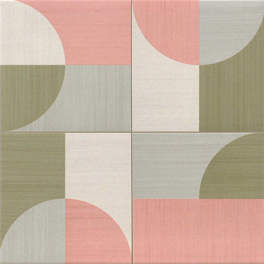 Плитка Moon Deco Pink 44,2x44,2
