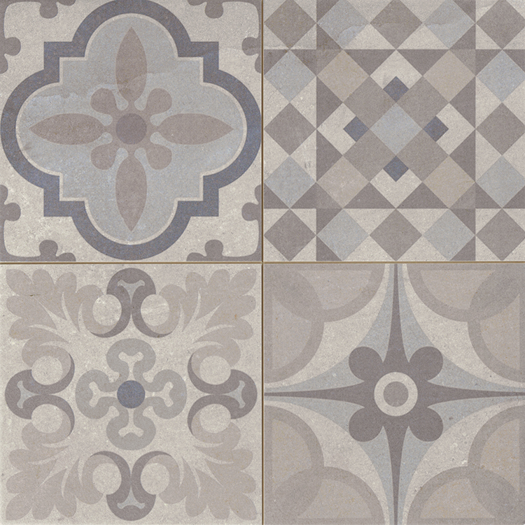 Плитка Skyros Deco Gris 44,2x44,2*