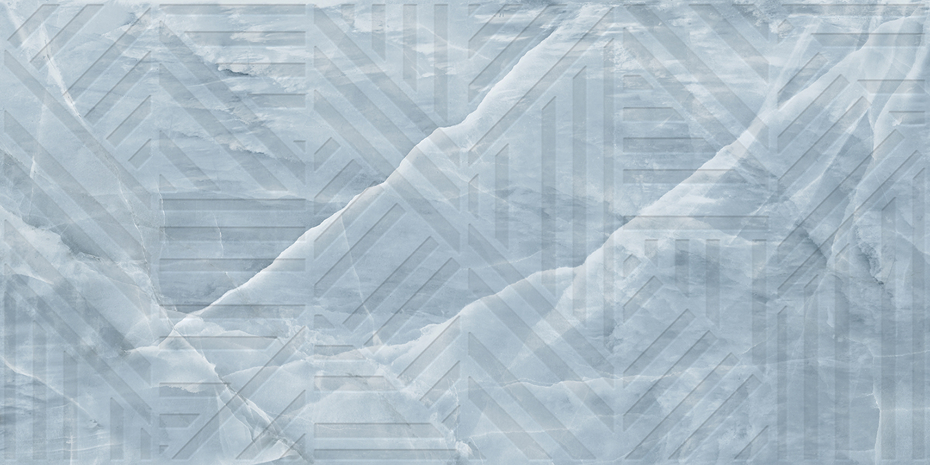 Керамогранит OPAL Decor Mint Blue Lush Plus 60x120