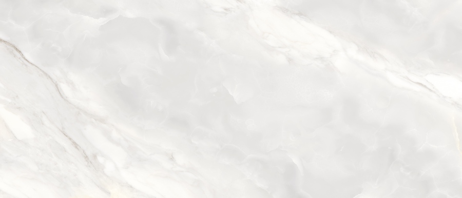 Крупный формат Crystal Onyx Bianco Polished 120x280