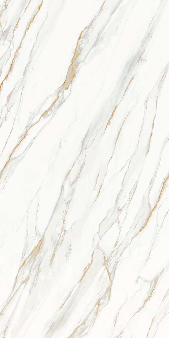 Слэб керамический CALACATA GOLD 1600х3200х12мм HONED