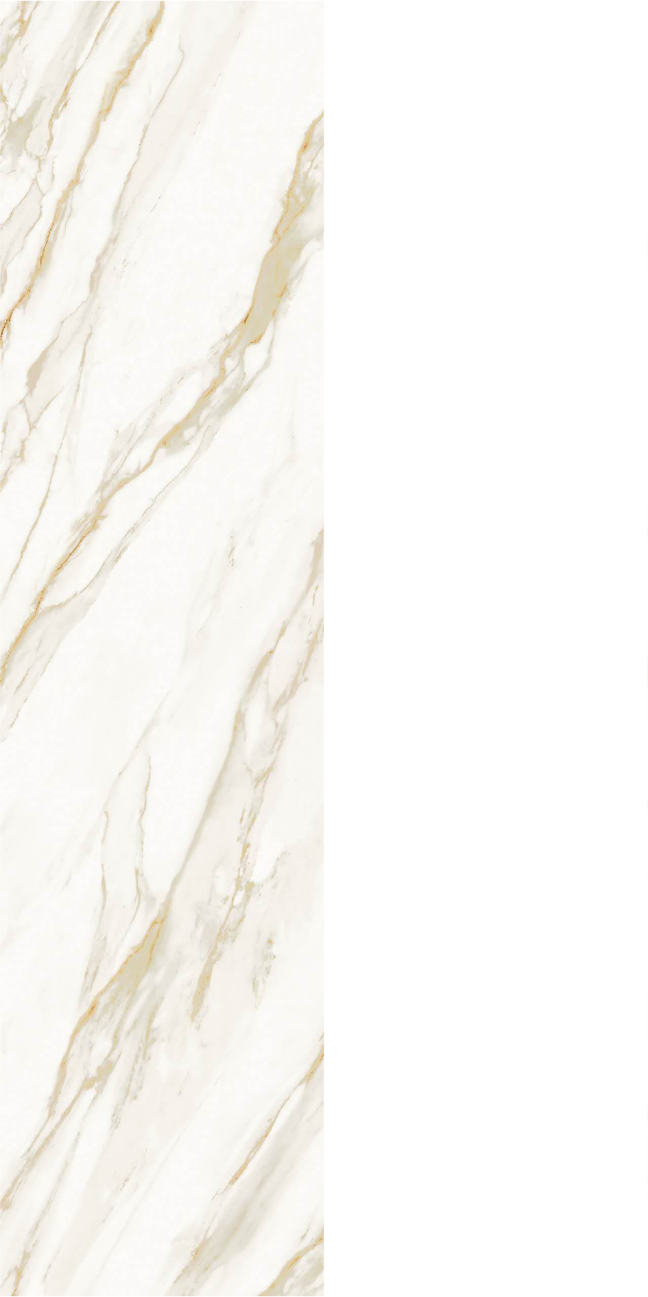 Слэб керамический CALACATA GOLD 800х3200х12мм HONED