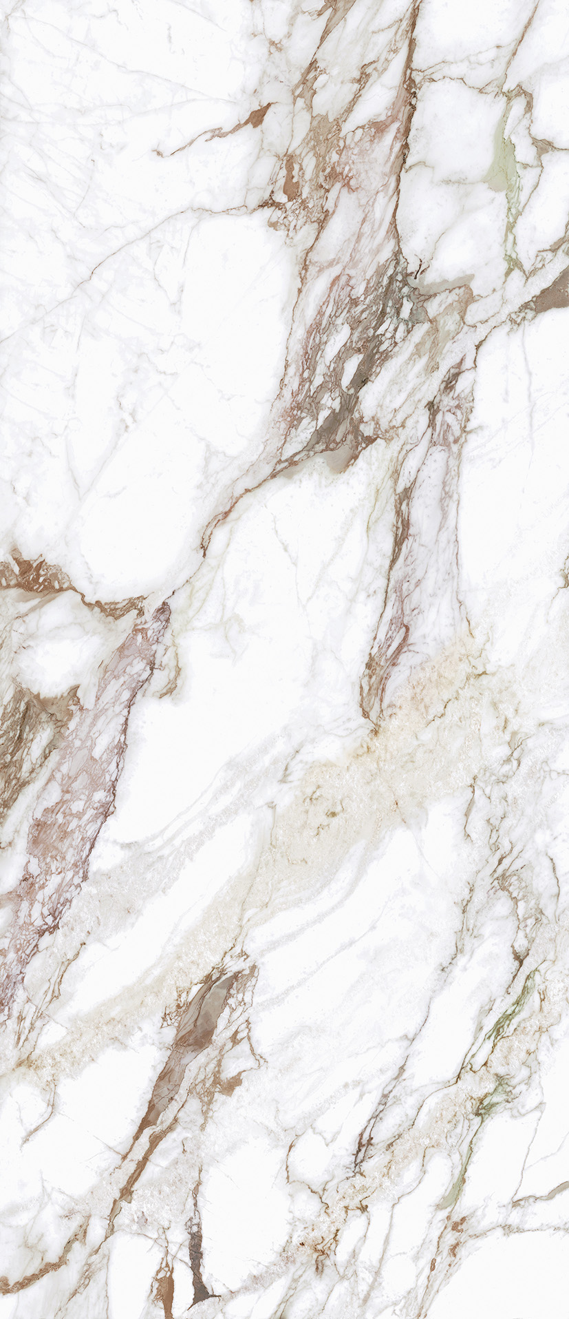 Слэб керамический CALACATTA ROSE 2780х1200х6мм HIGH GLOSSY